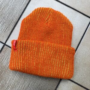 Verloop knits Orange and Yellow Beanie